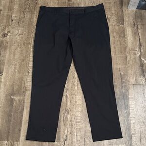 Rhone Commuter Black Slim Fit Chino Pants